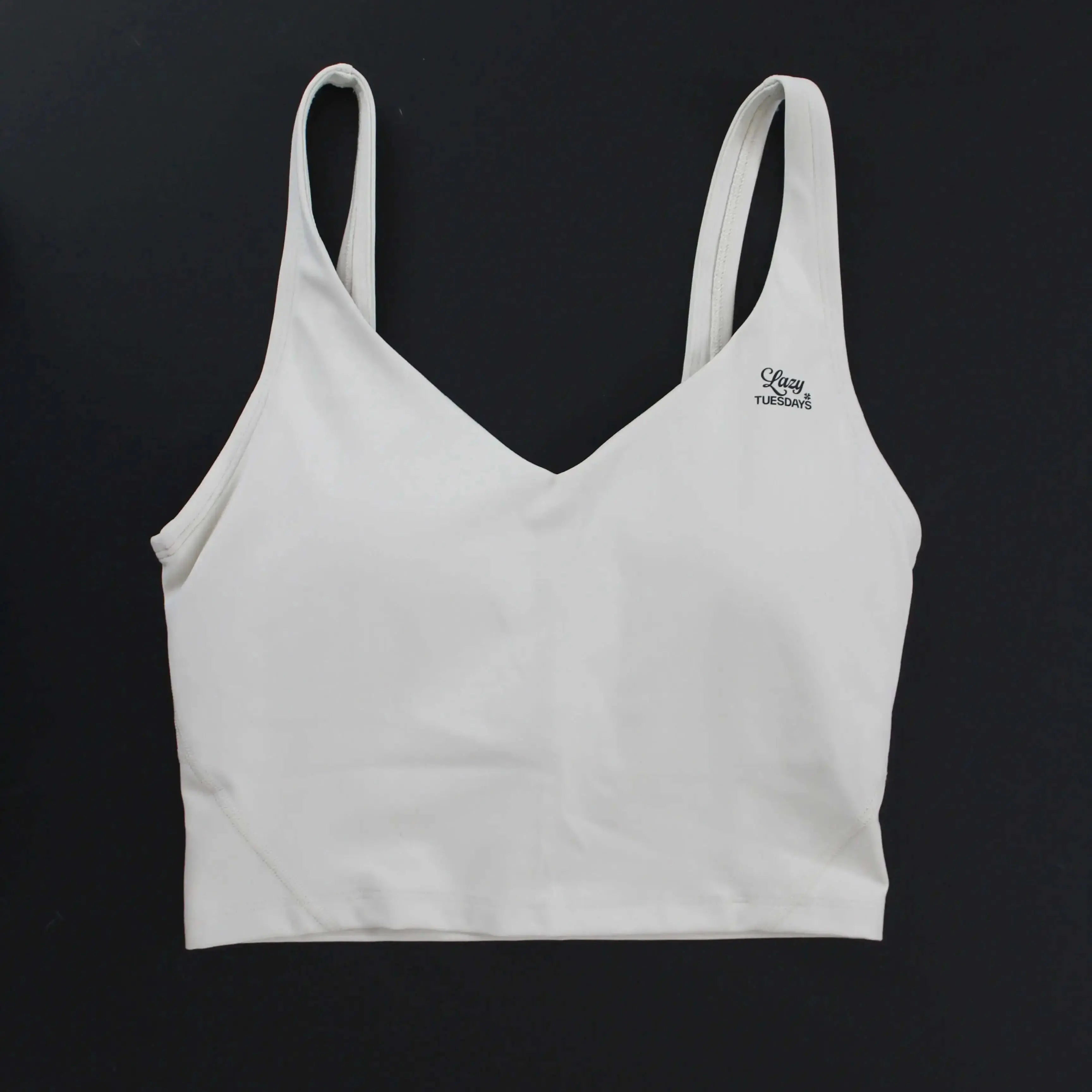 Women's Everest Compression Top - Off-White Lazy Tuesdays