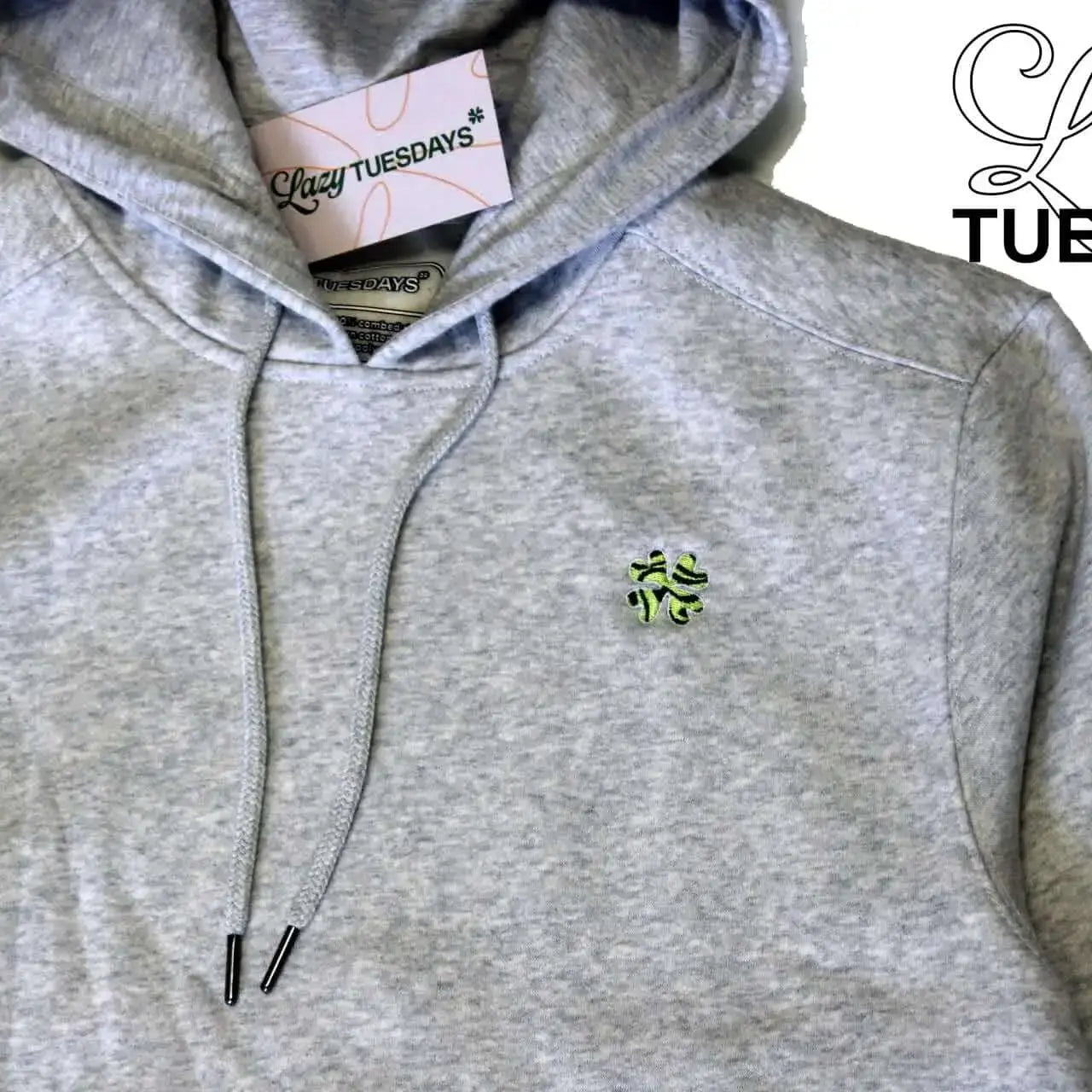The Tuesday Hoodie - Ash Gray Lazy Tuesdays