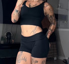 Women's Everest Compression Top - Black Lazy Tuesdays