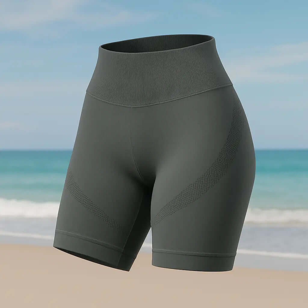Women's Everest Compression Shorts - Dark Gray Lazy Tuesdays