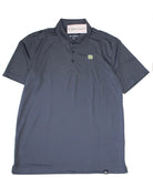 Men's Lazy Links Golf Polo - Storm Gray Lazy Tuesdays