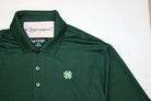 Men's Lazy Links Golf Polo - Forest Green Lazy Tuesdays