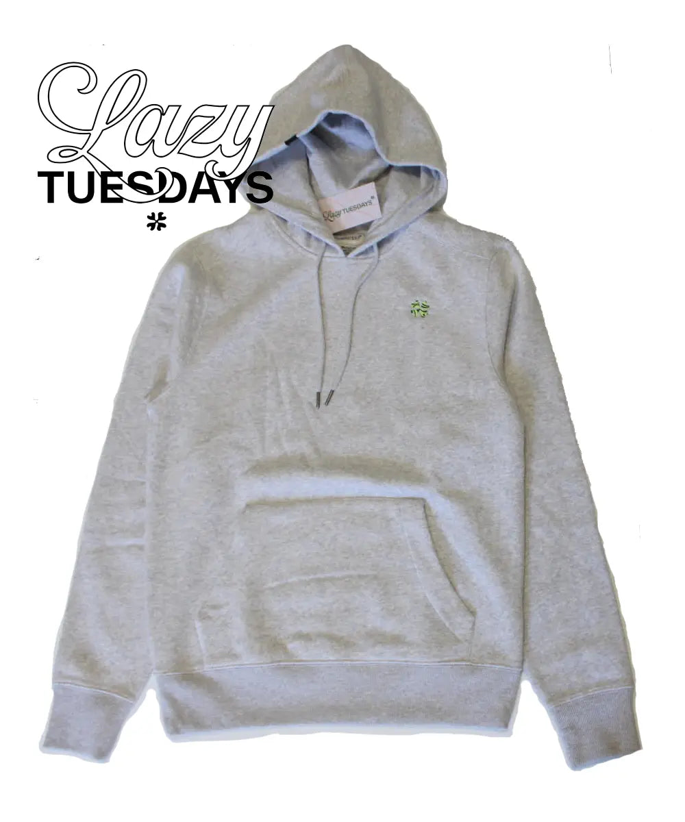 The Tuesday Hoodie - Ash Gray Lazy Tuesdays