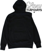 The Tuesday Hoodie - Onyx Black Lazy Tuesdays