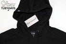 The Tuesday Hoodie - Onyx Black Lazy Tuesdays