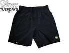 Men's Denali 7" Athletic Shorts - Black Lazy Tuesdays