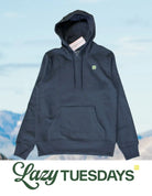 The Tuesday Hoodie - Charcoal Blue Lazy Tuesdays