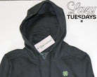 The Tuesday Hoodie - Charcoal Gray Lazy Tuesdays