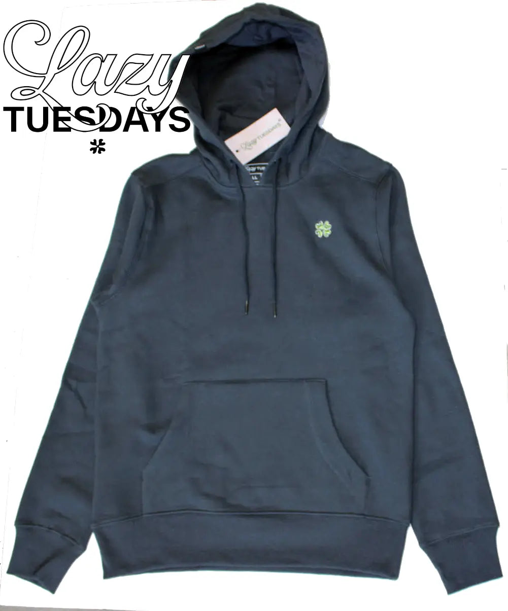 The Tuesday Hoodie - Charcoal Gray Lazy Tuesdays