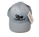 The Tuesday Hat  - Silver Lazy Tuesdays