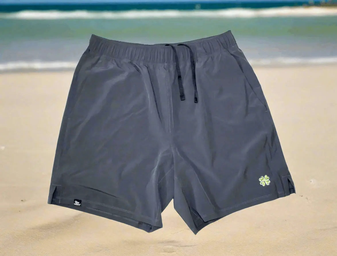 Men's Denali 7" Athletic Shorts - Gray Lazy Tuesdays