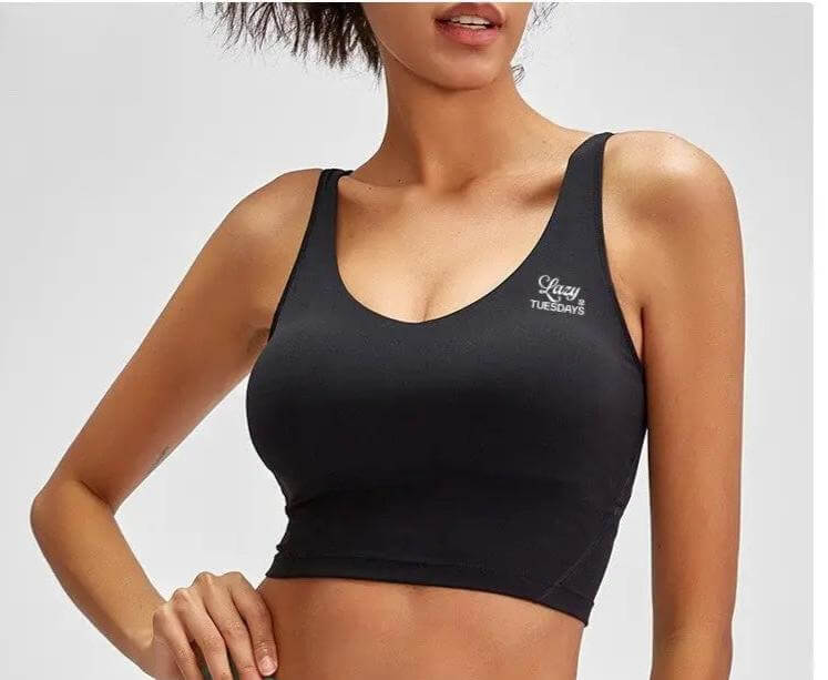 Women's Everest Compression Top (Black) Lazy Tuesdays